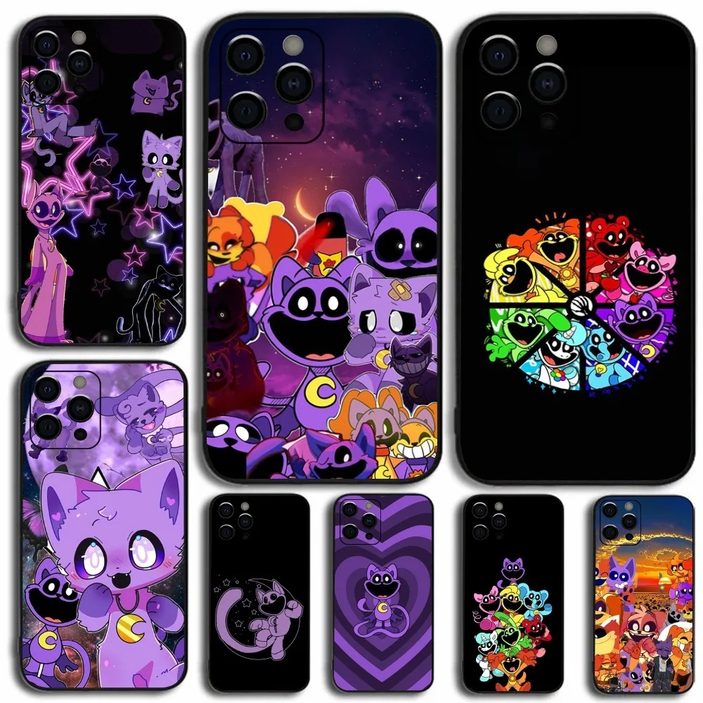 P-Poppies-P-Playtimes-es Phone Case For Apple iPhone 15,14,13,12,11,Pro,X,XS,Max,XR,Plus,Mini Soft Black Cover