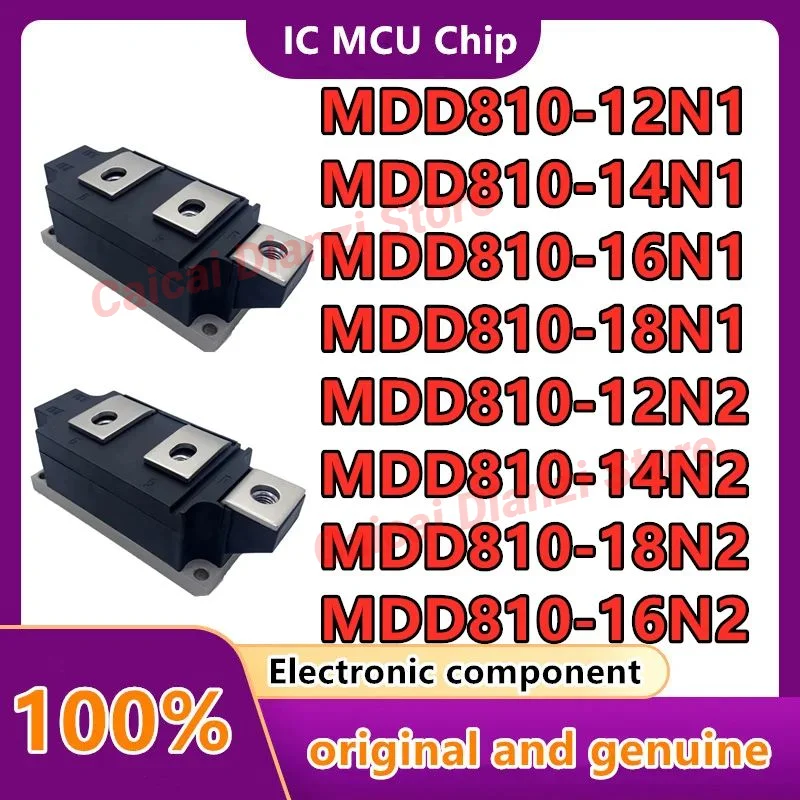 

Thyristor moduleMDD810-18N2 MDD810-16N2 MDD810-14N2 MDD810-12N2 MDD810-18N1 MDD810-16N1 MDD810-14N1 MDD810-12N1