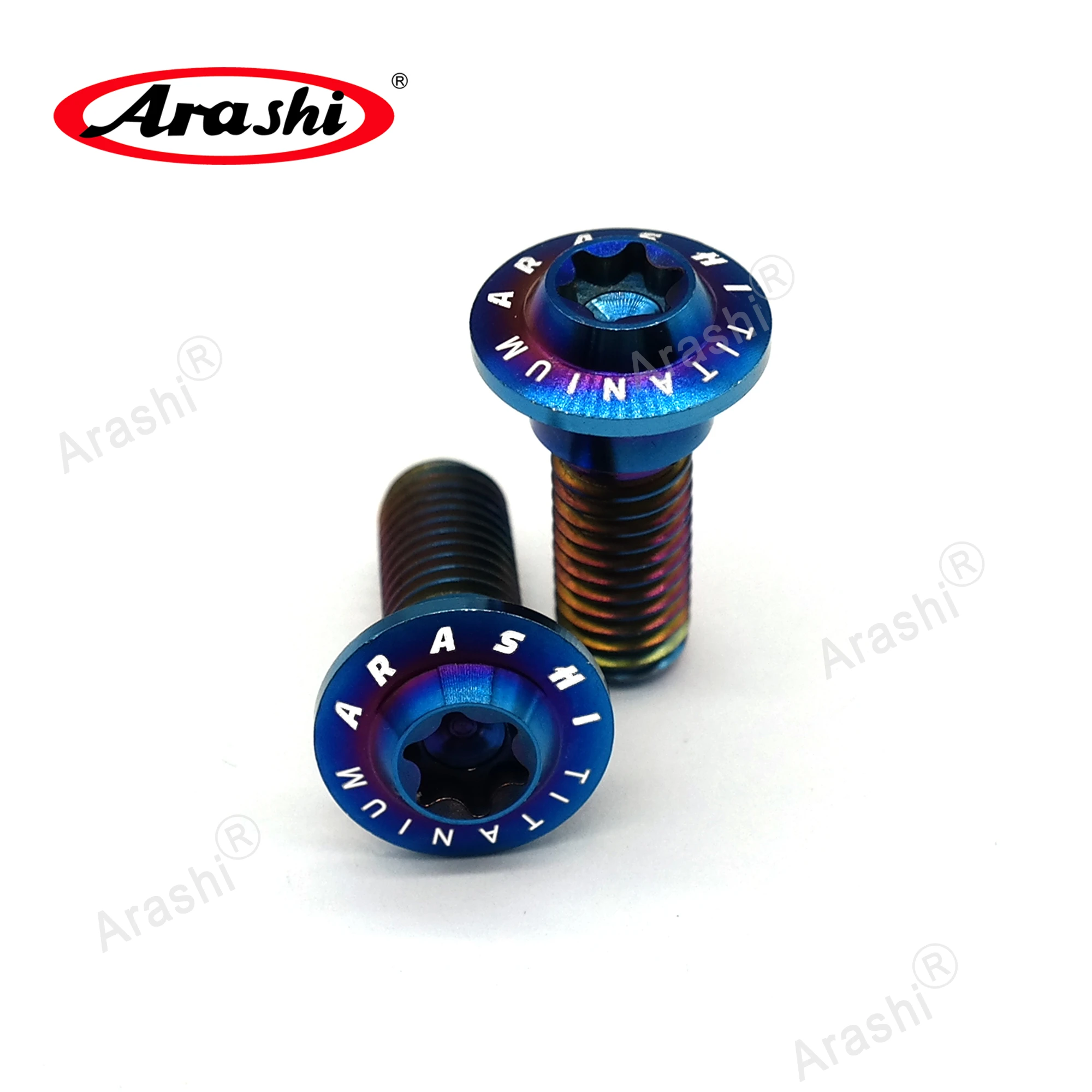 

Arashi M6 x 20mm Brake Disc Rotor Mounting Bolts Motorcycle Disk Titanium Screw For HONDA YAMAHA SUZUKI BMW KAWASAKI Accessories