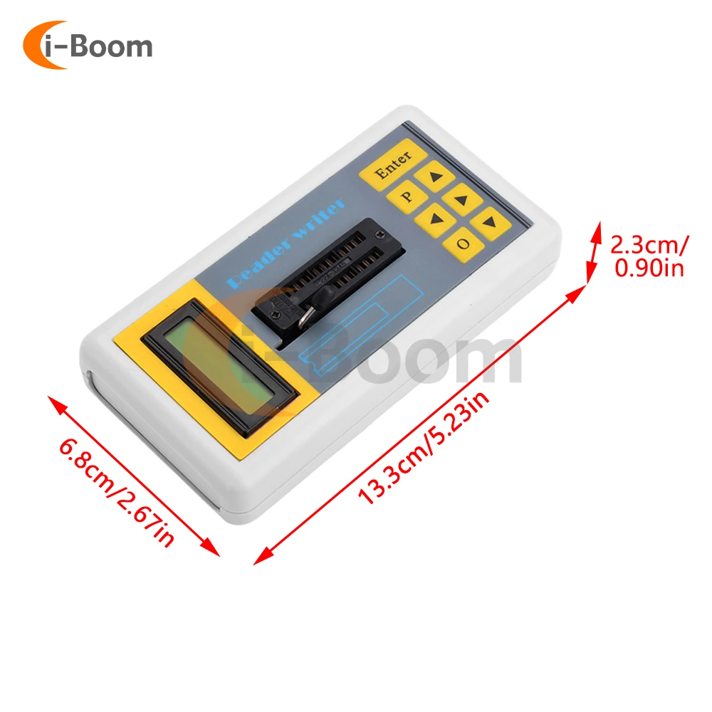 Imagem -05 - Mos Transistor Tester com Burn-in Holder Resistor de Diodo Inductor Verificador Automático Detector com 16pin 20pin 24pin