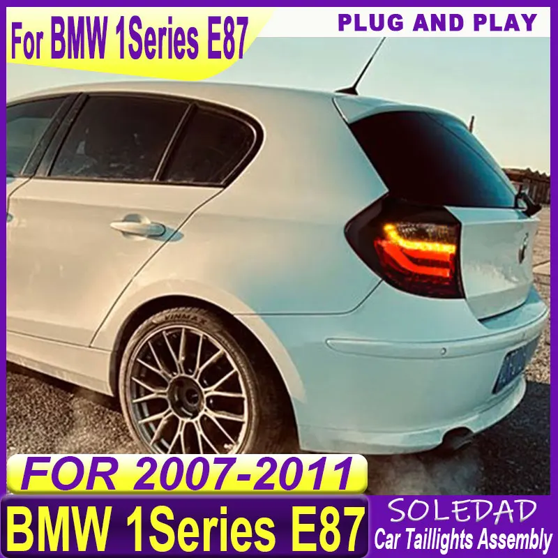 Car LED Taillight Assembly For BMW 1 Series E87 2004 2005 2006 2007 2008 2009 2010 2011 Rear Lamps Taillights Plug And Play