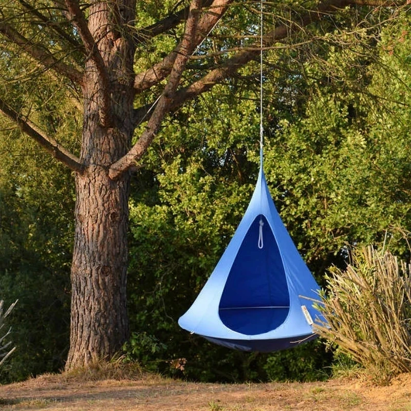 Outdoor Travel Camping Hanging Tree Hammock Indoor Children\'s Play Swing Hanging Chair Waterproof Tent