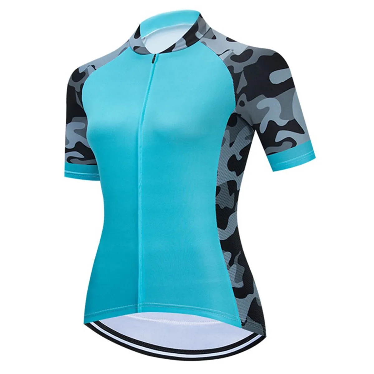 Women\'s Short Sleeve Cycling Jersey Jacket Cycling Shirt Quick Dry Breathable Mountain Clothing Bike Top