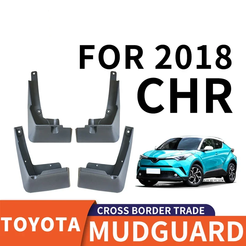 

Mudguard is suitable for 2017 2023 Toyota Yize CHR car tire mudguard PP front and rear soft rubber material c-hr