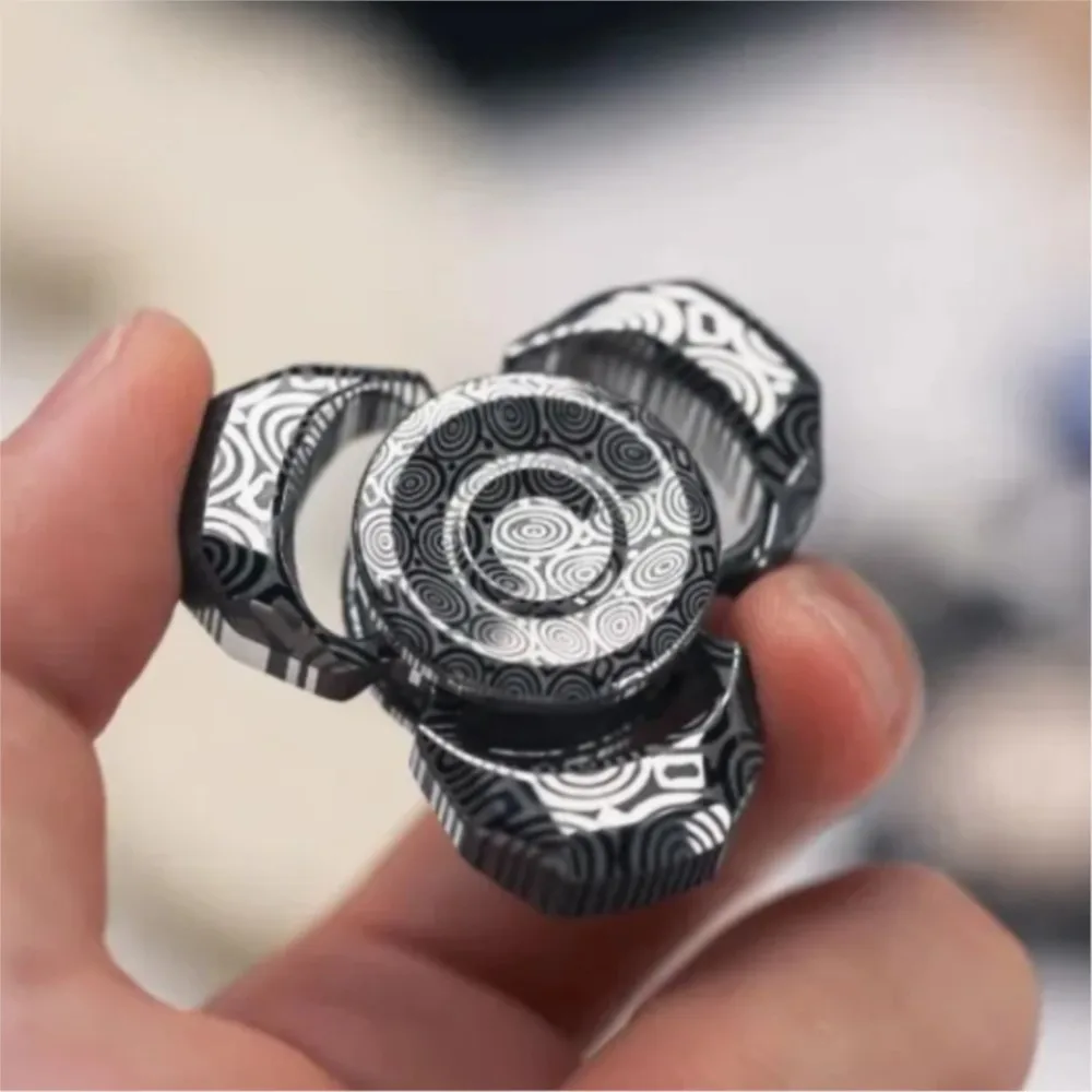 Labios de geometría de ensueño, susurro, Fidget Spinner, juguetes para adultos, juguete de ansiedad, escritorio de oficina, sensación de manipulación, Spinner de tres hojas