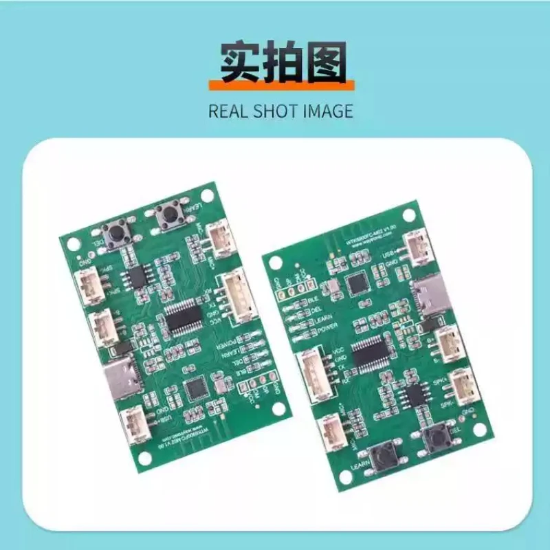 1pcs Offline Online Self-learning Voice Recognition Module APP Edit Wordsf or Bluetooth Update Audio Playback