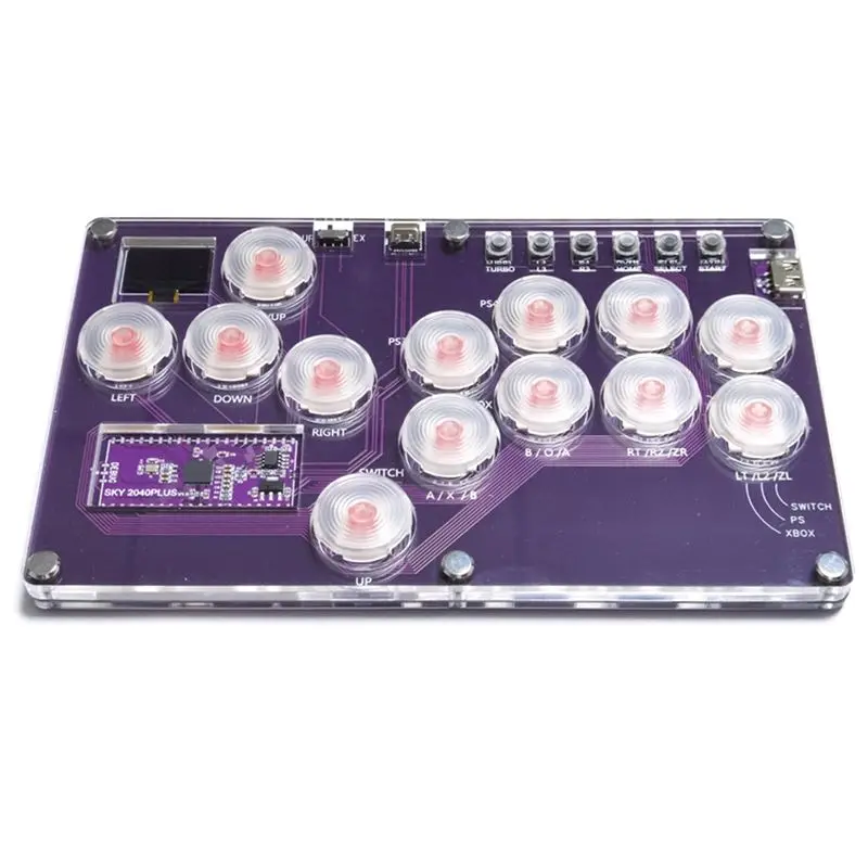 Top Deals 13Key Joystick Keyboard Arcade Stick Controller For PS4/PS3/Switch/Steam Arcade Controller Fight Sticks
