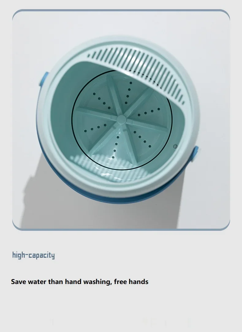 Mini  Socks Washer  Appliances Portable Socks Panties Washing Machine 220V 2.8L Washer  Business Trip Hotel