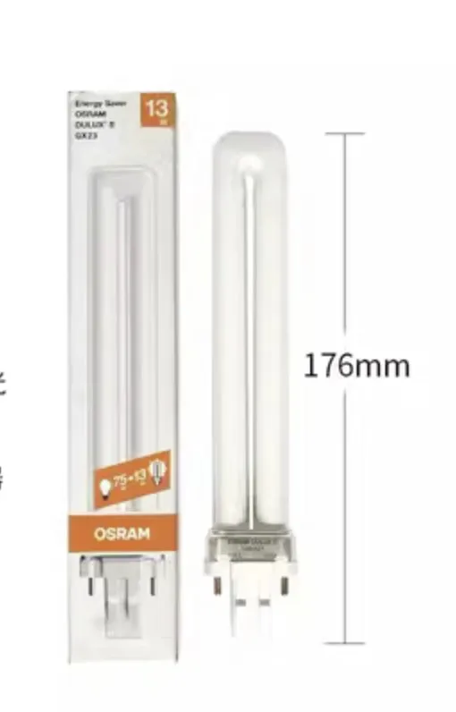 2x OSRAM FSL DULUX S 13 Вт/827 2700K теплый 13 Вт/865 6500K Dayligh G23 2 контакта CFL лампа трубка LUMILUX