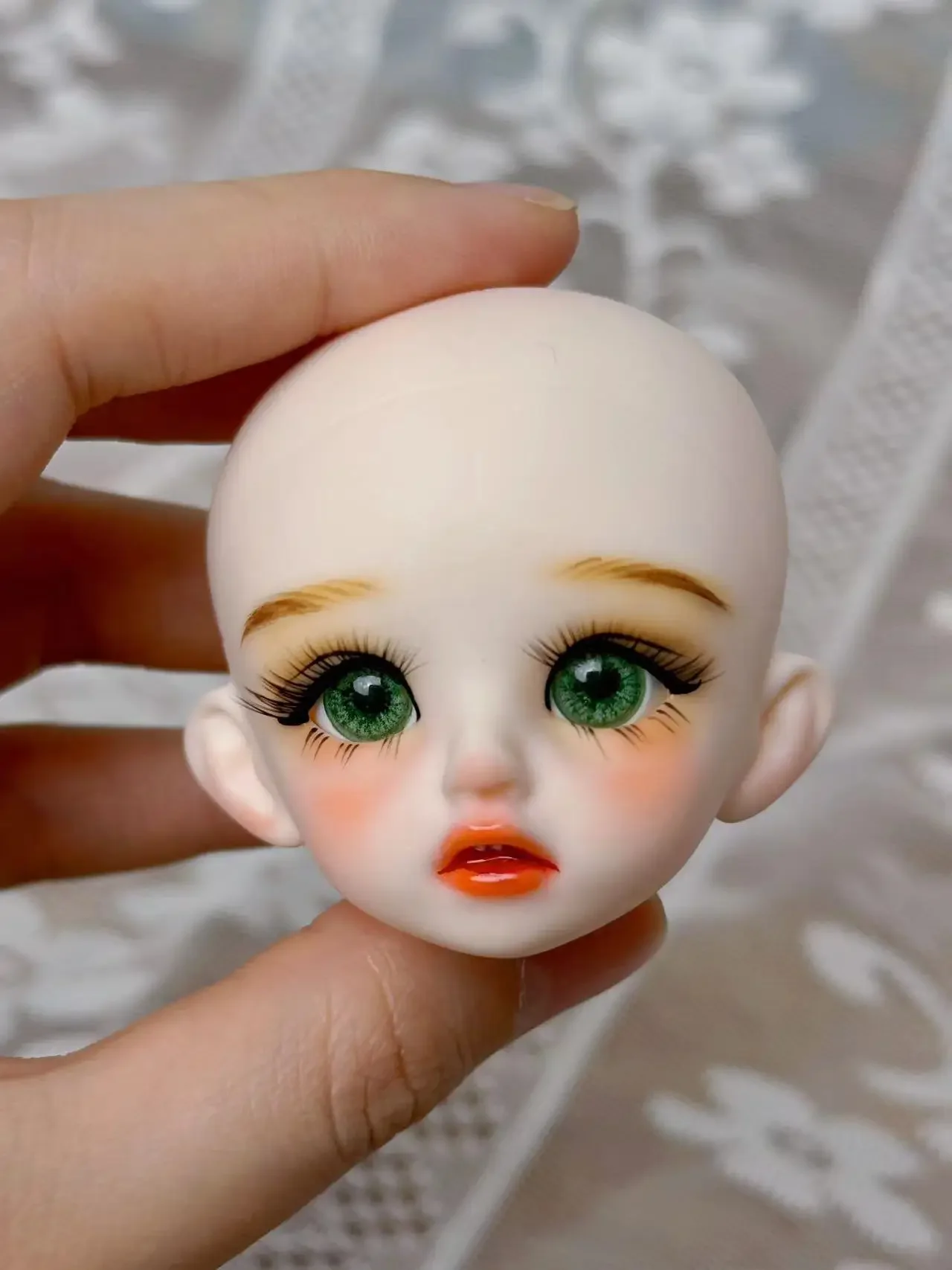 DIY 1/6 BJD głowa lalki 30cm ręcznie robione lalki dziewczęce lalki zabawki upominki świąteczne