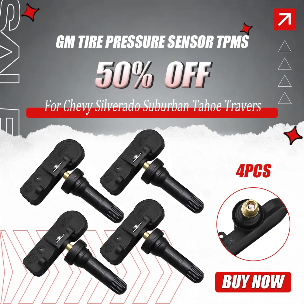 

13586335 20923680 For GM Tire Pressure Sensor TPMS Chevy Silverado Suburban Tahoe Travers 22853741 25920615