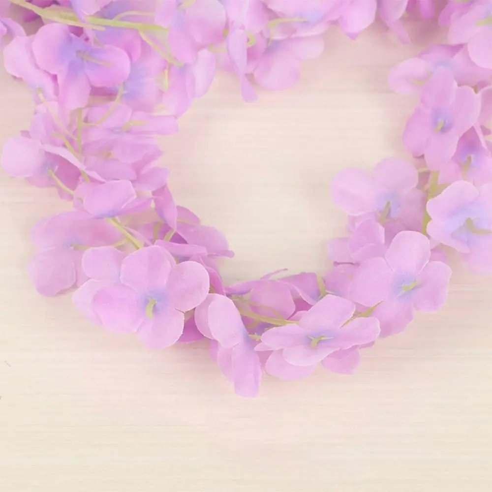Seidenblumen Künstliche Glyzinien Kunstblumen Grüne Blätter Künstliche Orchideen 2M Lange Hängende Girlande Wanddekoration – Detail 10