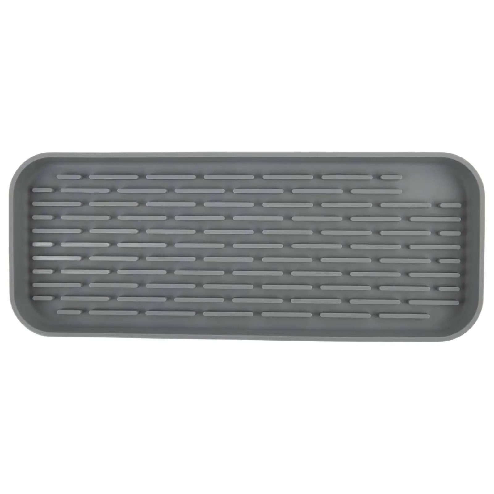Coffee Bar Setup 45.5x32.5x1cm L Countertop Protection Raised Edge Spill Mat Kitchen Accessory Spill Containment Versatile Usage
