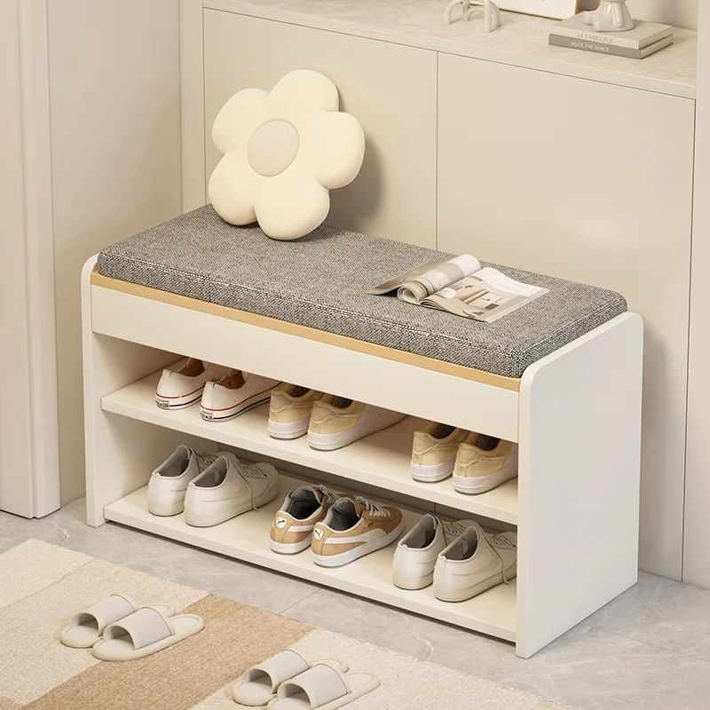 Household door small narrow indoor multi-layer new simple entry door shoe change stool entrance can be stored