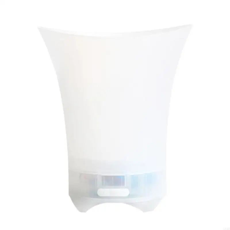 무선 블루투스 스피커가 장착된 G8DB LED 빛나는 얼음 양동이, 해변, 파티용 휴대용 내구성 낙하 방지 아이스 큐브 컨테이너