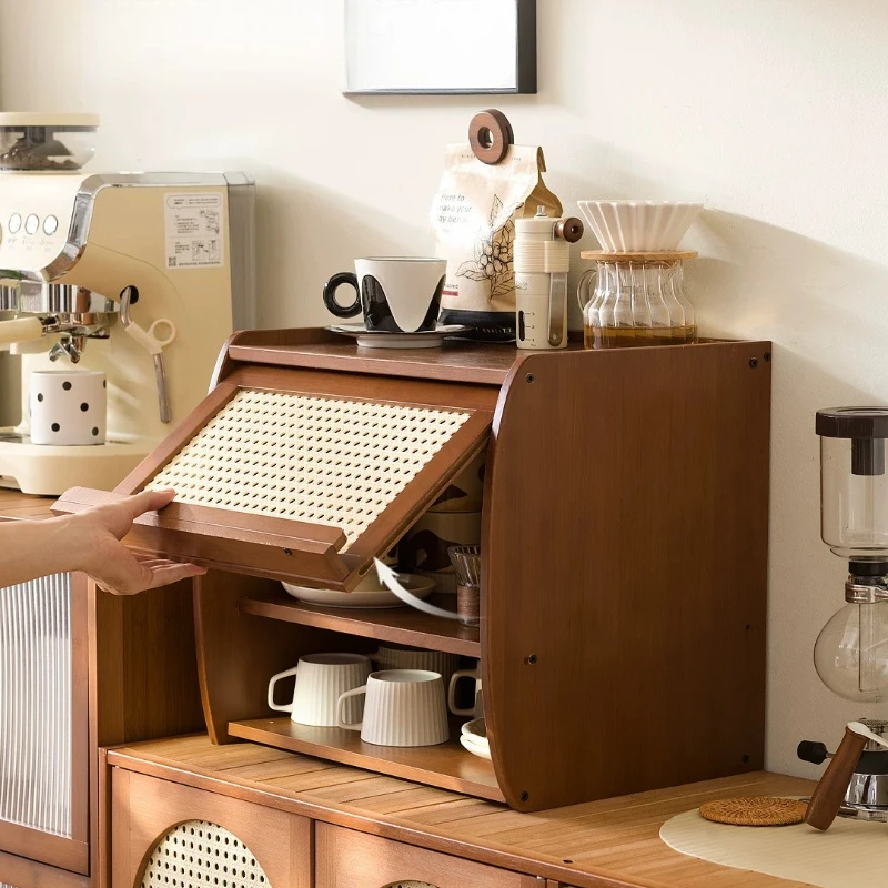 Multi-scene Desktop Storage Cabinet Versatile Display Organizer for Tableware Teacup Rack Countertop Kitchen Seasoning Holders