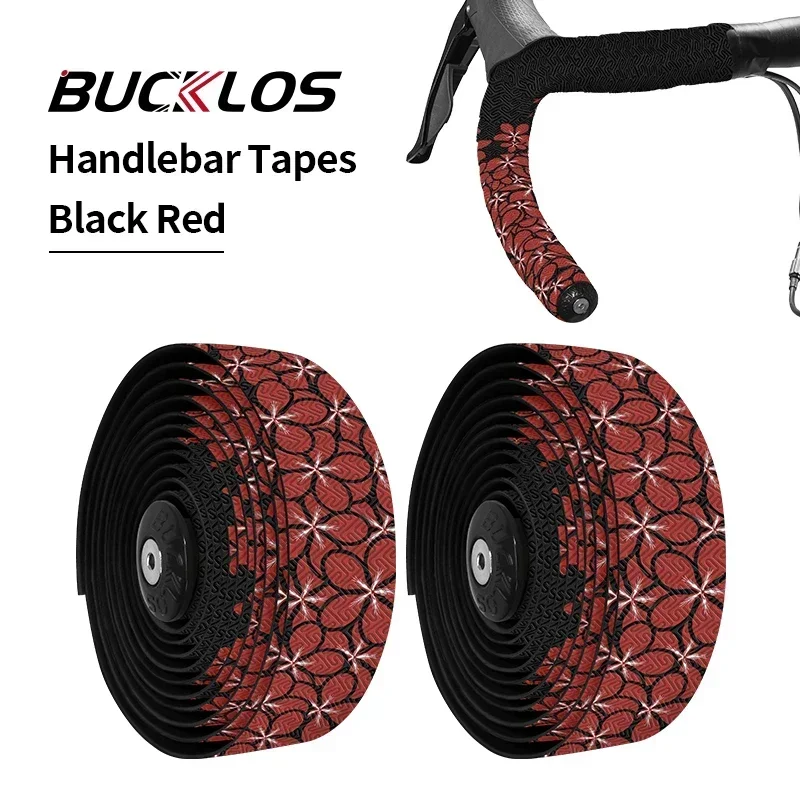 BUCKLOS Speed Lenkerband Rutschfestes Rennrad Lenkerband Wasserdichtes Rennrad Lenkerband Kies Fahrrad Lenkergürtel