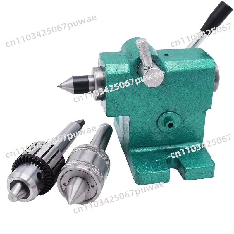 Dividing Head Lathe Spindle Woodworking DIY Fast Tailstock Complete Set,  Equipped with 80, 125 and 160 Types