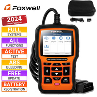 FOXWELL NT510 Elite OBD2 Scanner Bi-Directional Control All System Car Diagnostic Tools ECU Coding Code Reader 30 Reset PK NT710