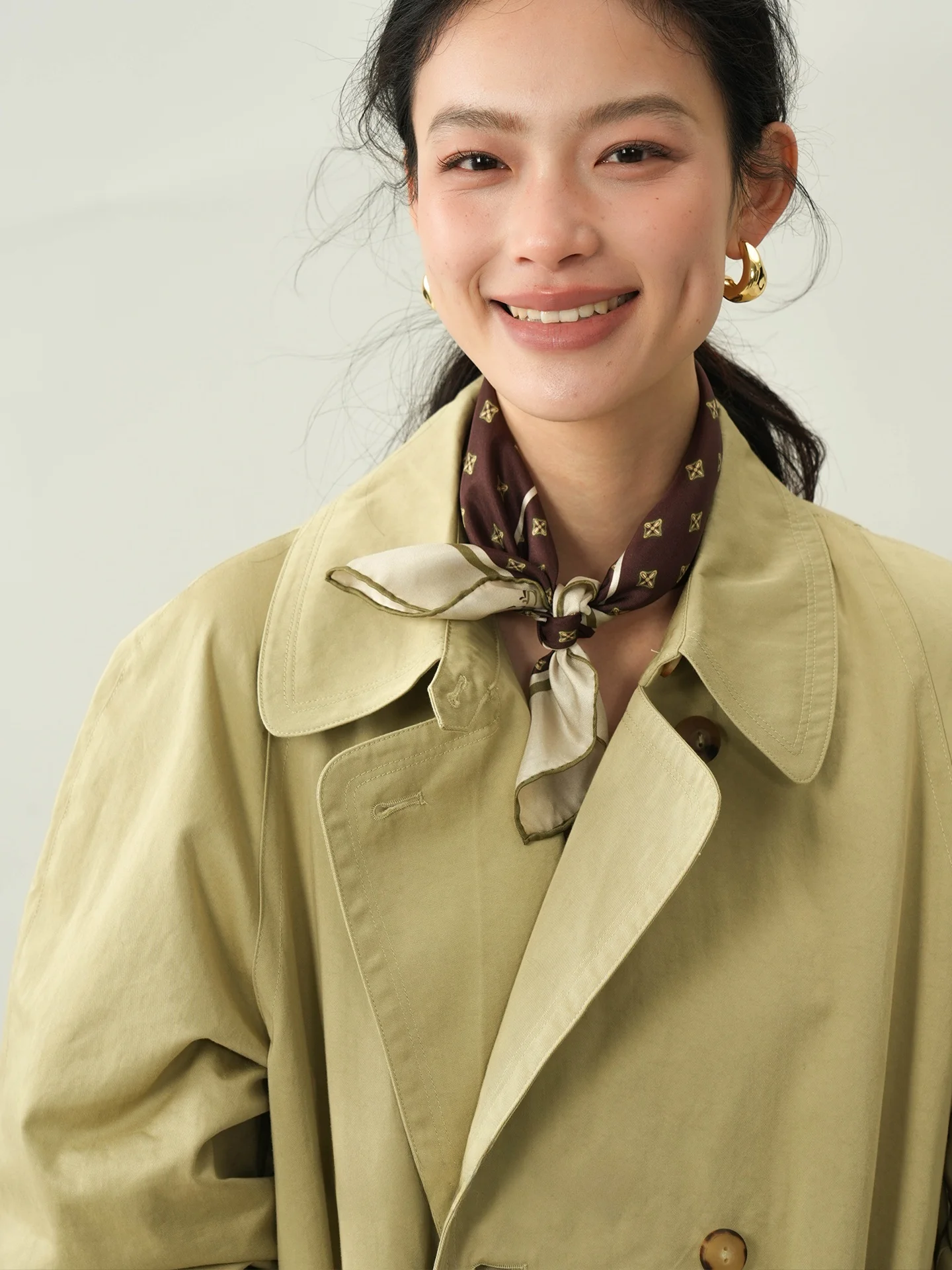 

Шелковый платок Weiliao Original: универсальный маленький квадратный платок с винтажным ромбовидным узором, модный аксессуар для весны, унисекс, геометрический дизайн