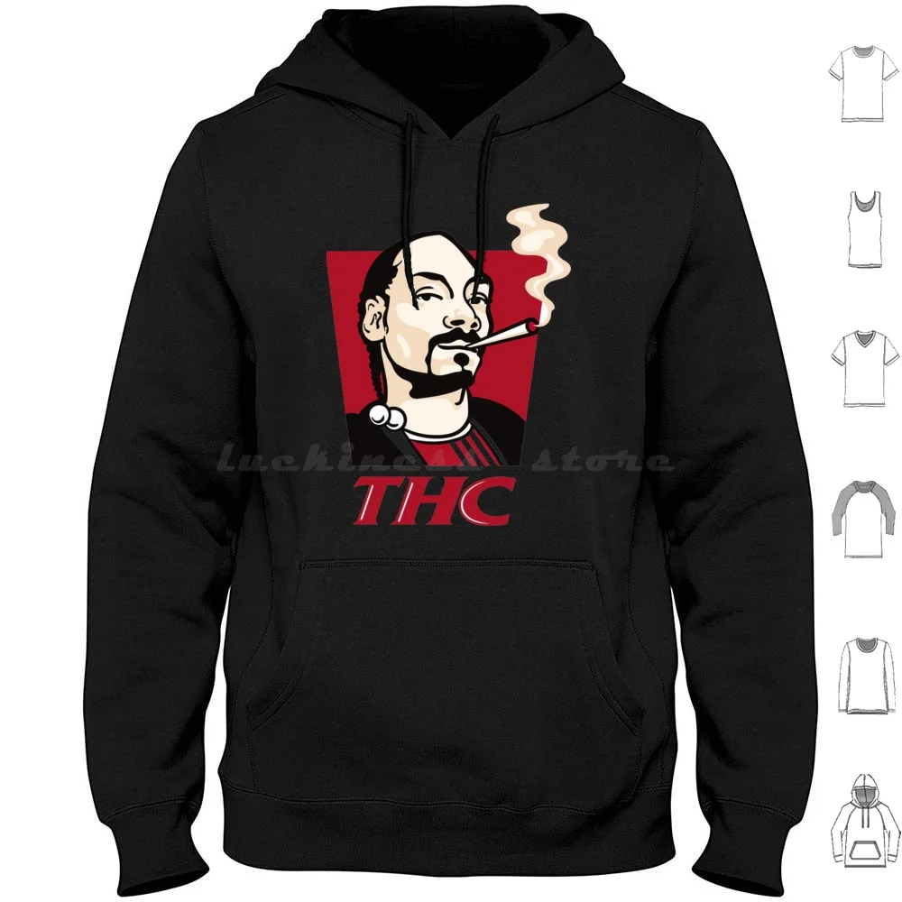 Thc T-Shirt C Hoodies Long Sleeve Doggystyle 1993 Hip Hop Death Row Dr Dre Suge Biggie Snoop Dog Hip Hop Rap Dog Hip