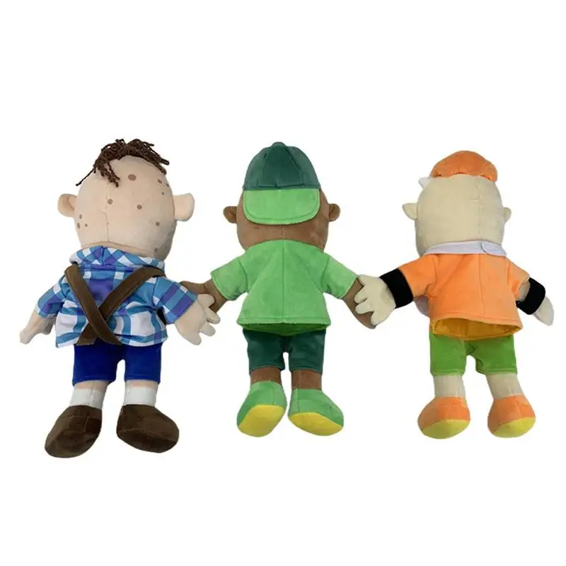 Game Jeffy Hand Puppet Plush Dolls Coby Chef Prince Joseph Junior Finger Muppet Plushie Toy Soft Figurine Sleeping Gift For Kids