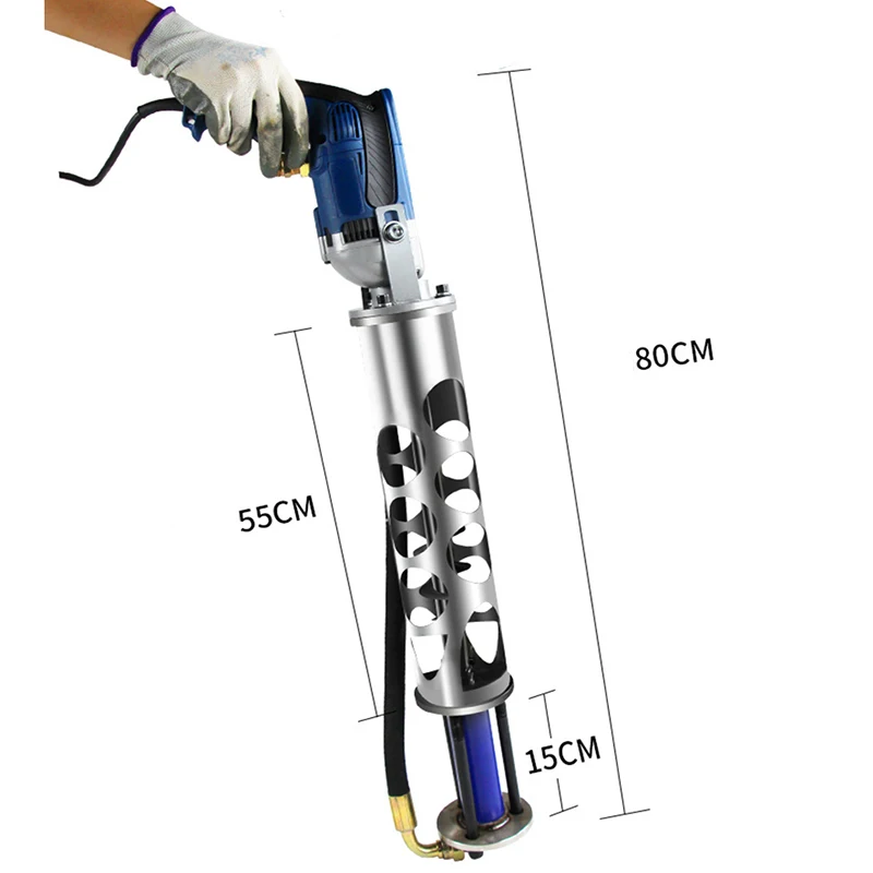 Electric Wall Putty Spray Machine Airless Painting Portable Cement Mortar Polyurea Waterproof Fireproof Coating