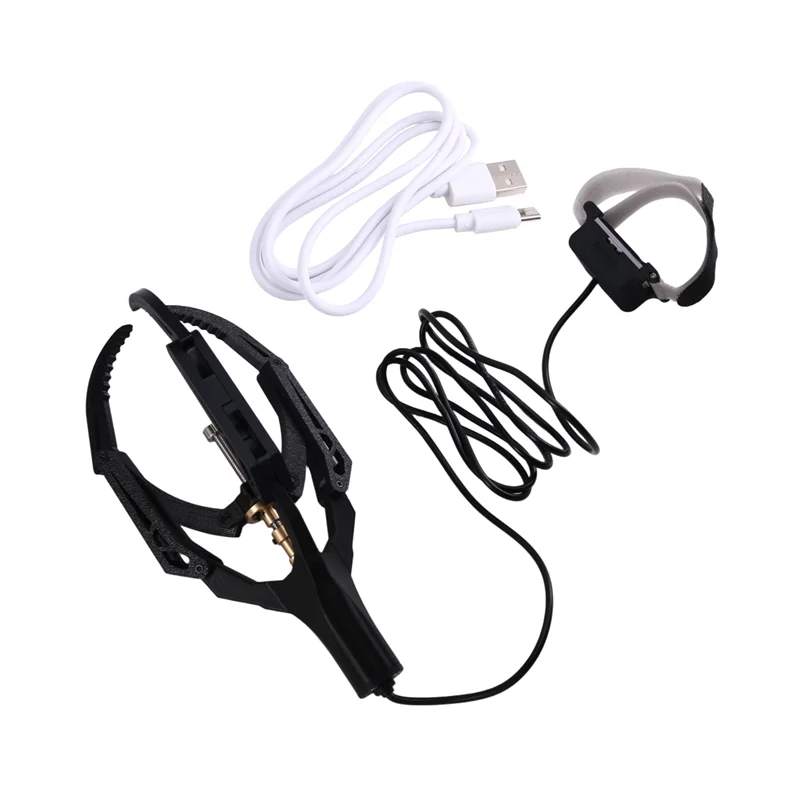 B04C-ライトコントロールメカニカルクロー DJI用 ドローン用 フィルライト付き 距離制限なし ドローンレスキュー用品 ブラック