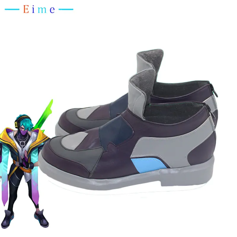 Spiel lol aphelios cosplay Schuhe pu Lederschuhe Halloween Karneval Stiefel cosplay Requisite nach Maß
