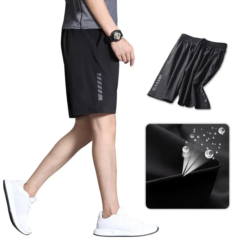 shorts-masculinos-de-corrida-em-seda-gelada-de-secagem-rapida-sem-bolso-para-celular-com-ziper--5-polegadas-para-maratona-de-verao-e-uso-atletico-em-academia