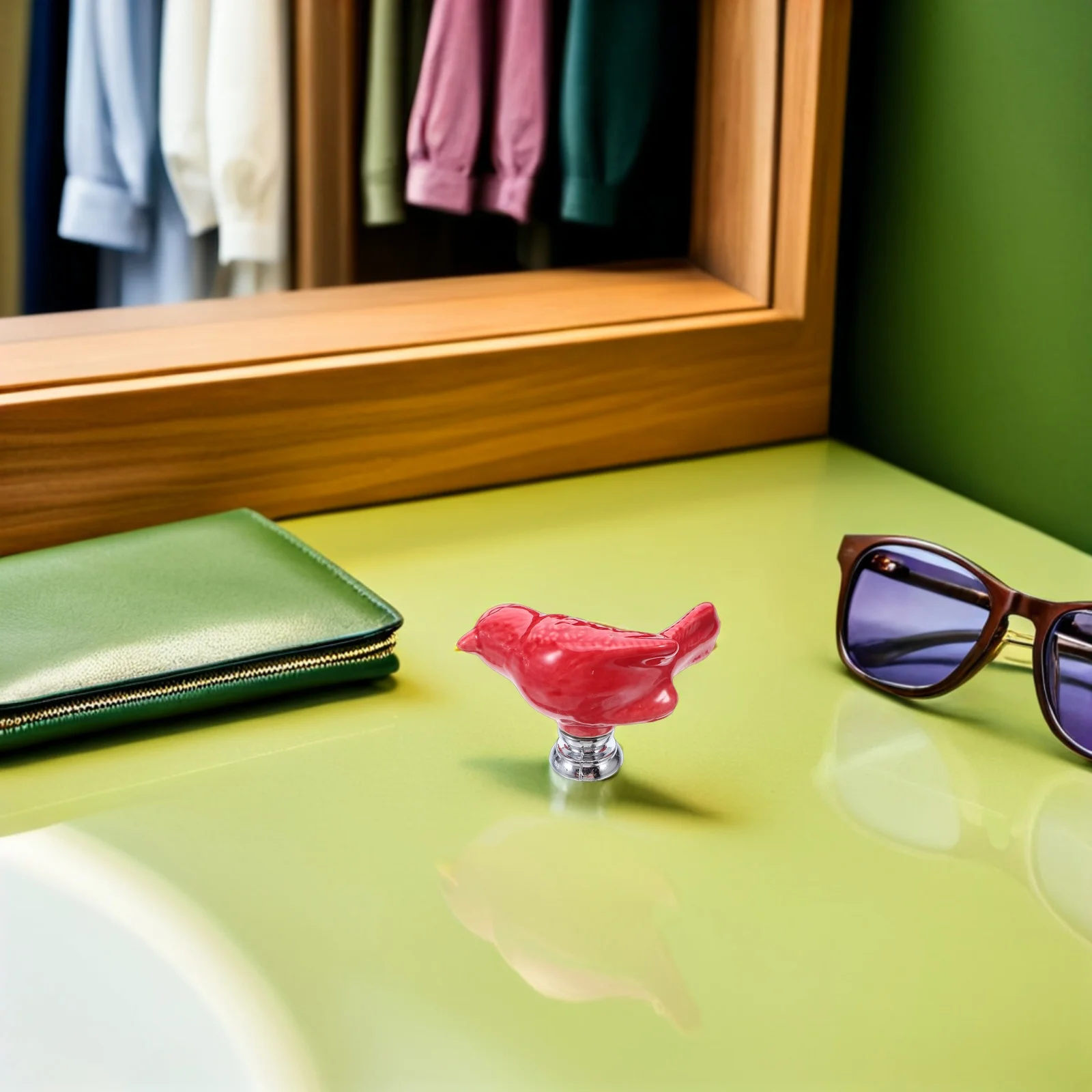 

Ceramic Handle Elegant Anti-Rust Design Suitable for Cabinet Drawer Door Renovation Kitchen Bathroom Furniture Upgrade