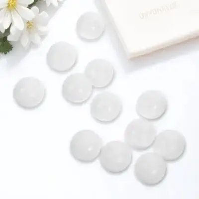 

Набор из 12 мини-мячей для настольного футбола, белые глянцевые, без надписей, запасные части для настольного футбола