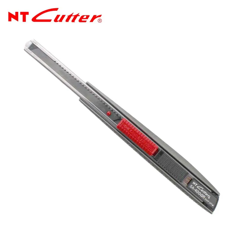 NT Cutter SA-400GRP Utility Knife Extended Type 9mm Cutter Quick-return Craft Art Knives for Deep Cutting Craft Tools