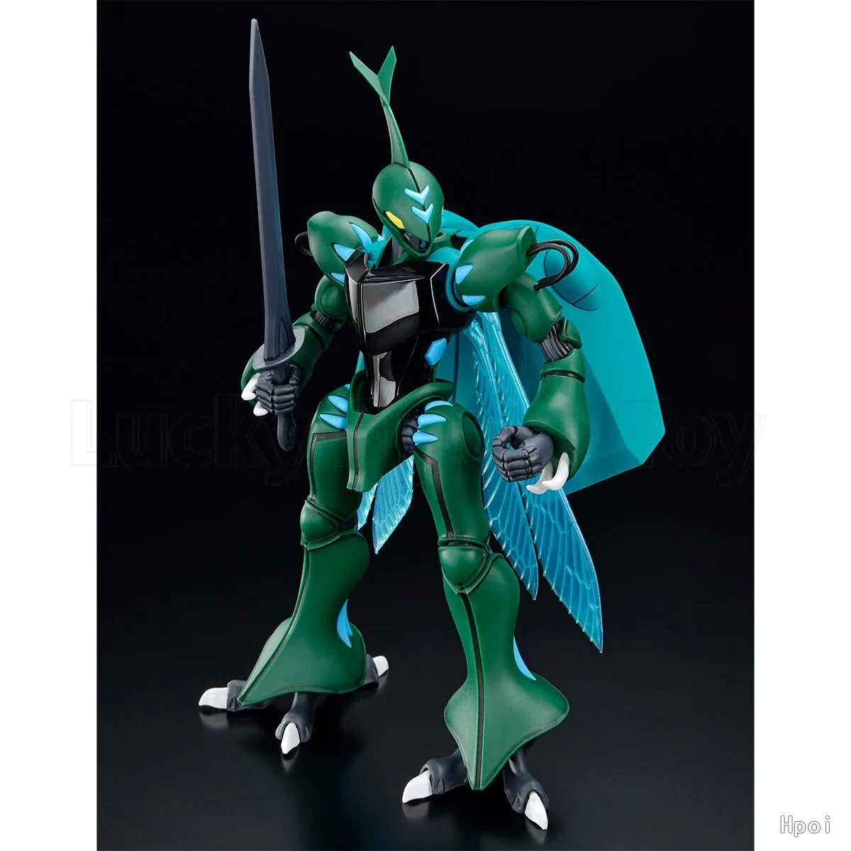 【오리지널】반다이 HG 홀리 워리어 던바인 아우라 배틀러 던바인 메카 조립형 1/72 액션 피규어 모델 장난감