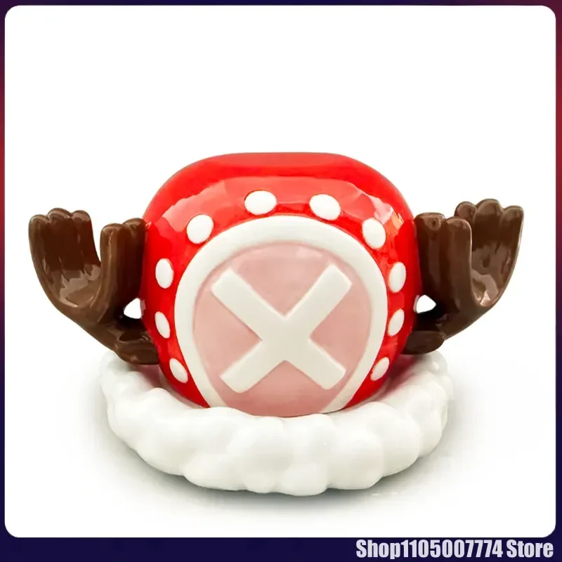 جديد قطعة واحدة القدح كوب ماء المروحية عيد الميلاد الإصدار. D.Law Three Brothers Hat على شكل فنجان القهوة أنيمي ايس سابو ألعاب سيراميك هدايا #3