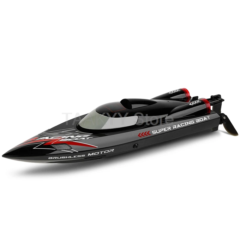 High Speed RC Boat 55km/h Remote Control Racing Ship Water Speed Boat 2.4GHz Low Battery Alarm RC Boat Toy Gift for Kids Adults