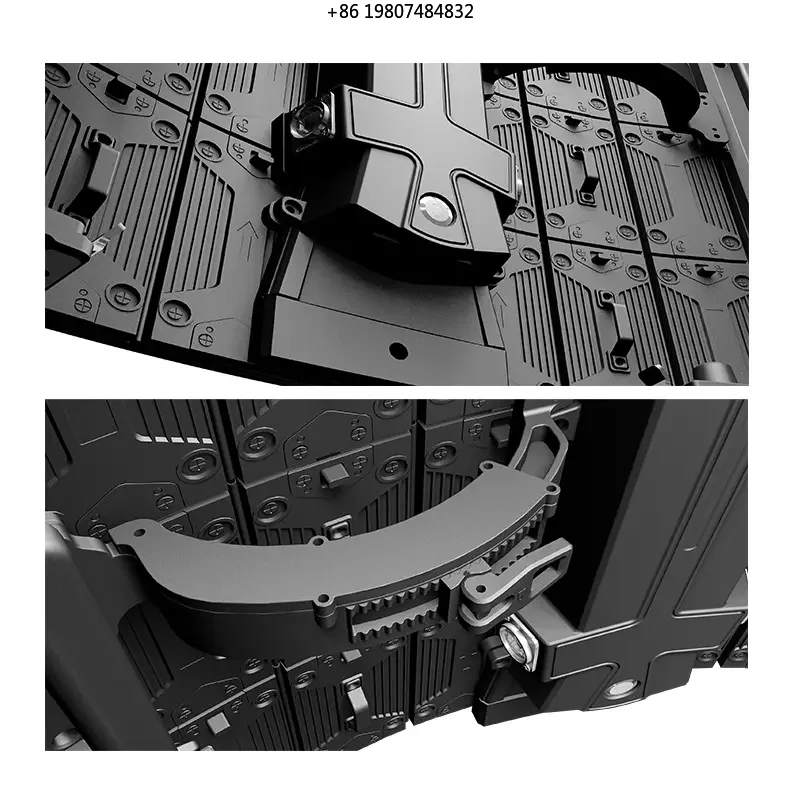 Curved Flexible Indoor Outdoor Rental LED Display, Lightweight Foldable Video Wall Panels for Stage Advertising Events
