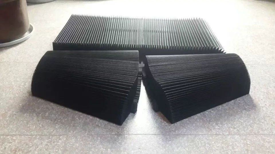 T12 Accordion protective cover,Inside:175mmx30mm, Outside:215mmx50mm,Lmax=500mm