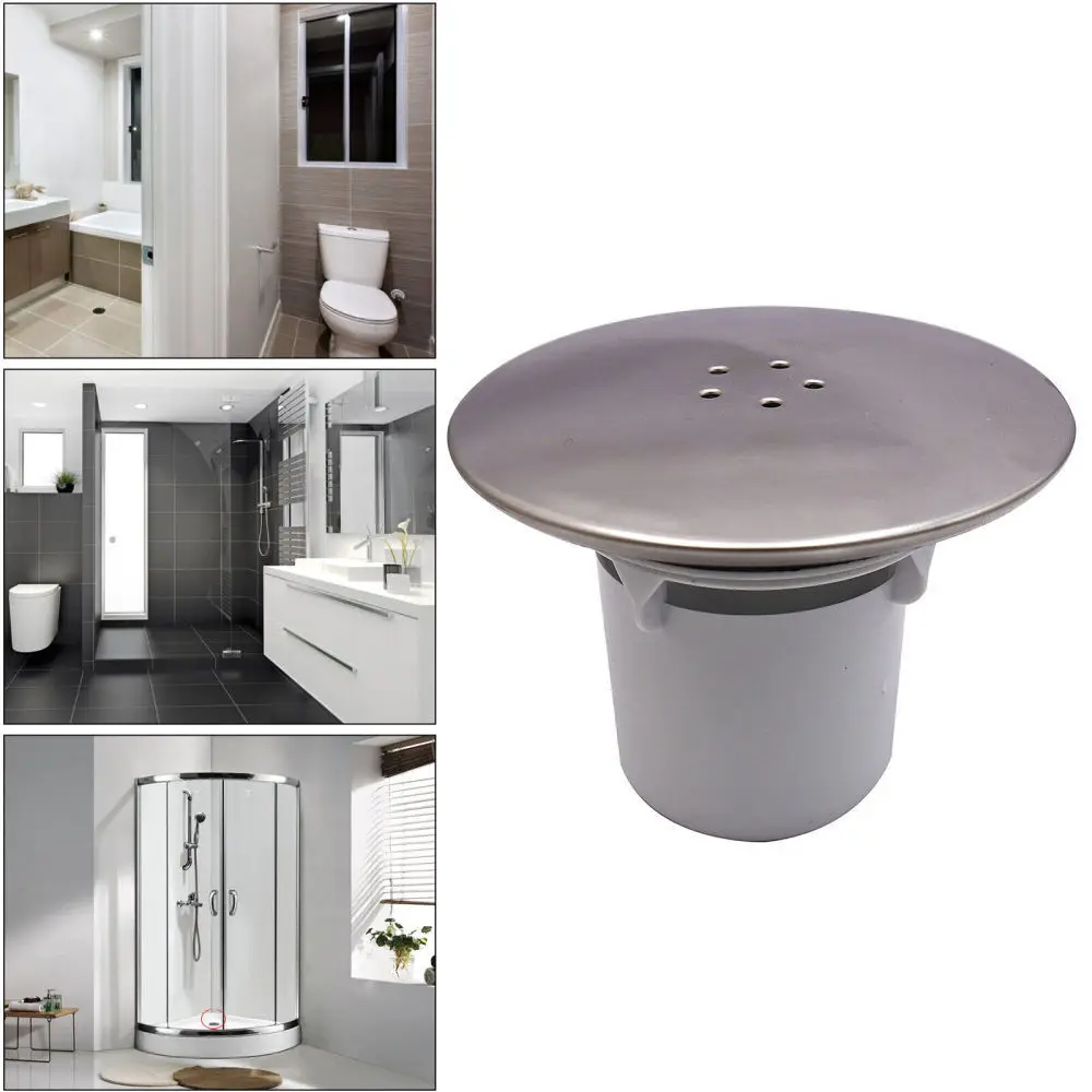 Bath Shower Floor Strainer Cover Plug Trap Siphon Sink Kitchen Bathroom Water Drain Filter Insect Prevention Deodorant