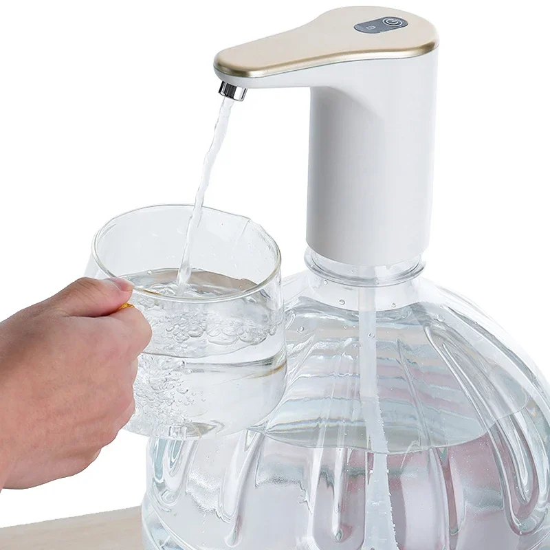 Автоматический Электрический диспенсер для воды, помпа для бутылок с USB-зарядкой, струйный водяной насос с двумя режимами переключения, домашний диспенсер для воды