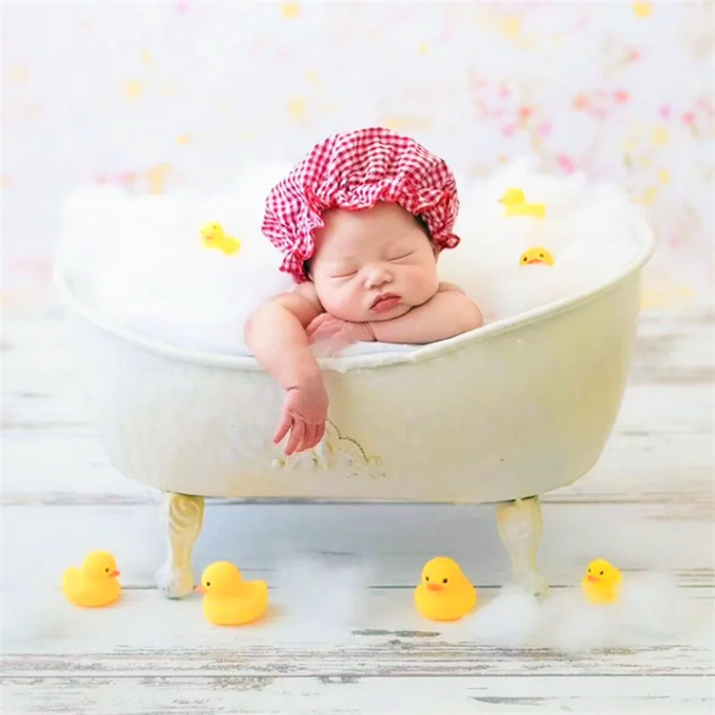 Conteneur de prise de vue photo pour bébé, baignoire pour bébé, accessoires de photographie pour nouveau-né, canapé posant, panier de douche, accessoires