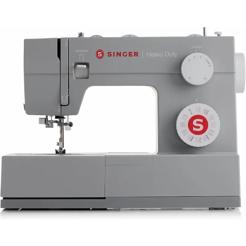 SINGER Heavy Duty Sewing Machine With Included Accessory Kit, 110 Stitch Applications 4432, Perfect For Beginners, Gray