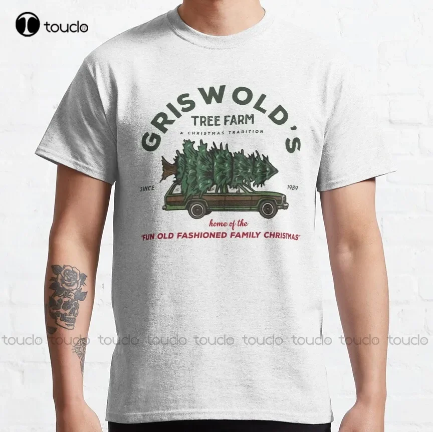 The Griswold Family Christmas Tree Classic National Lampoons Vacation Winter Christmas Vintage T-Shirt Tee Shirts For Men Xs-5Xl