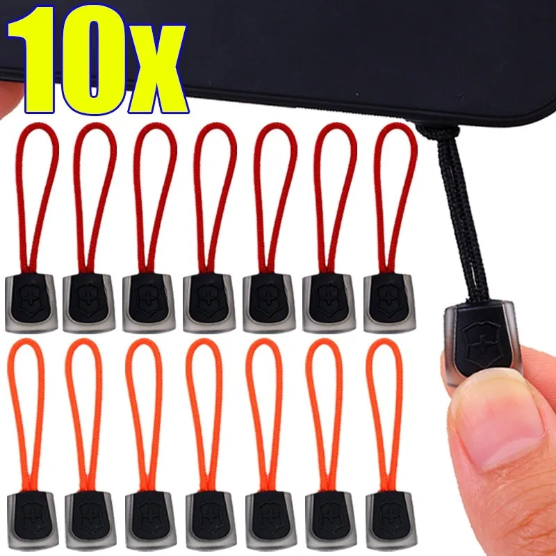 Zipper Pull Reisetasche Puller Anti-Verlust Fixer Zip Cord Koffer Zelt Rucksack Tab Ersatz Clip Zipper Pull Ersatz