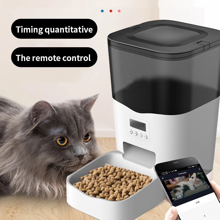 Top sale Factory High quality3L wifi wholesale cats food feeder dog smart automatic food container dispenser pet feeder