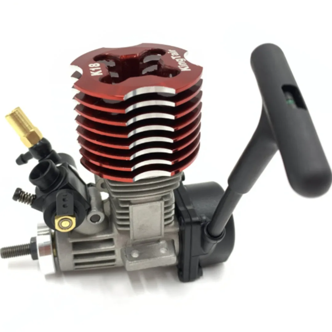 

K18 18 Class Methanol Engine Pull Cord Start Side Exhaust Engine Remote Control Car Off Road Vehicle Metal Engine Model Toy