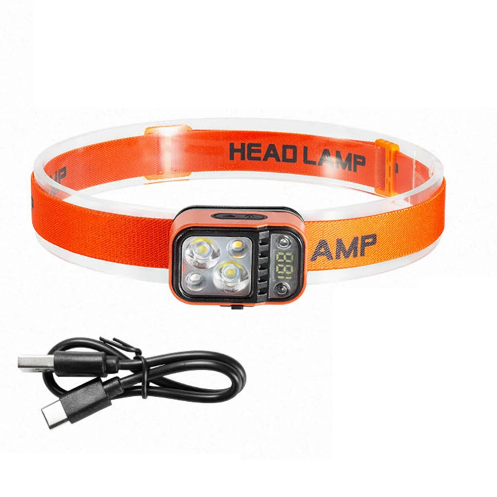 Induction Technology Headlamp For Convenience Induction Technology Light Approx. 52*35mm LED Headlamp Outdoor Lighting