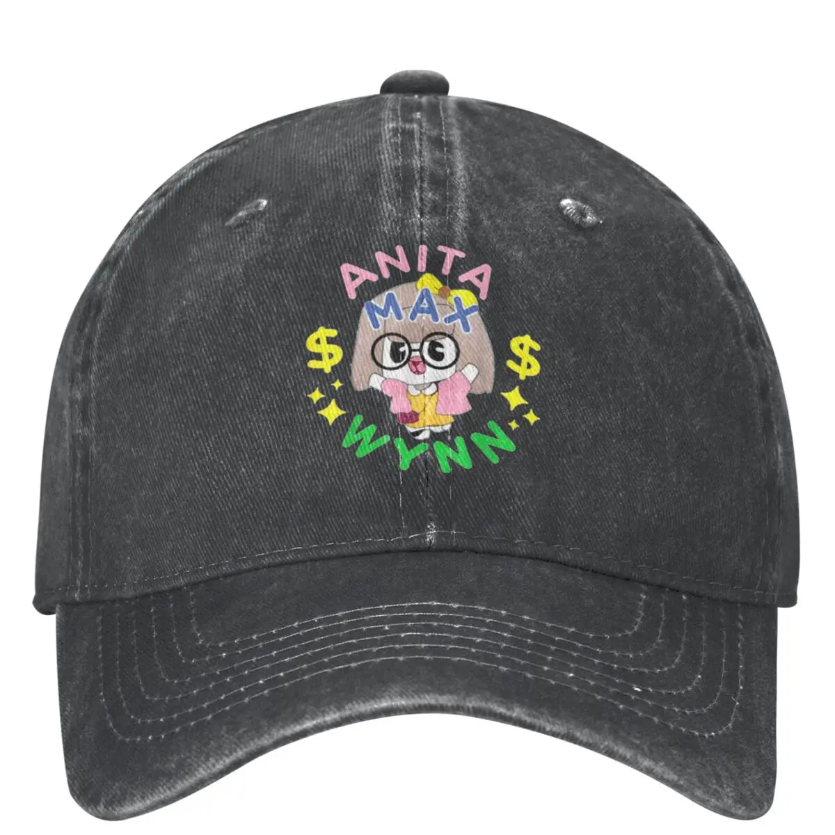 

Unisex Anita Max Wynn Popular Girls Baseball Caps Casual Distressed Washed Dad Hat Adjustable