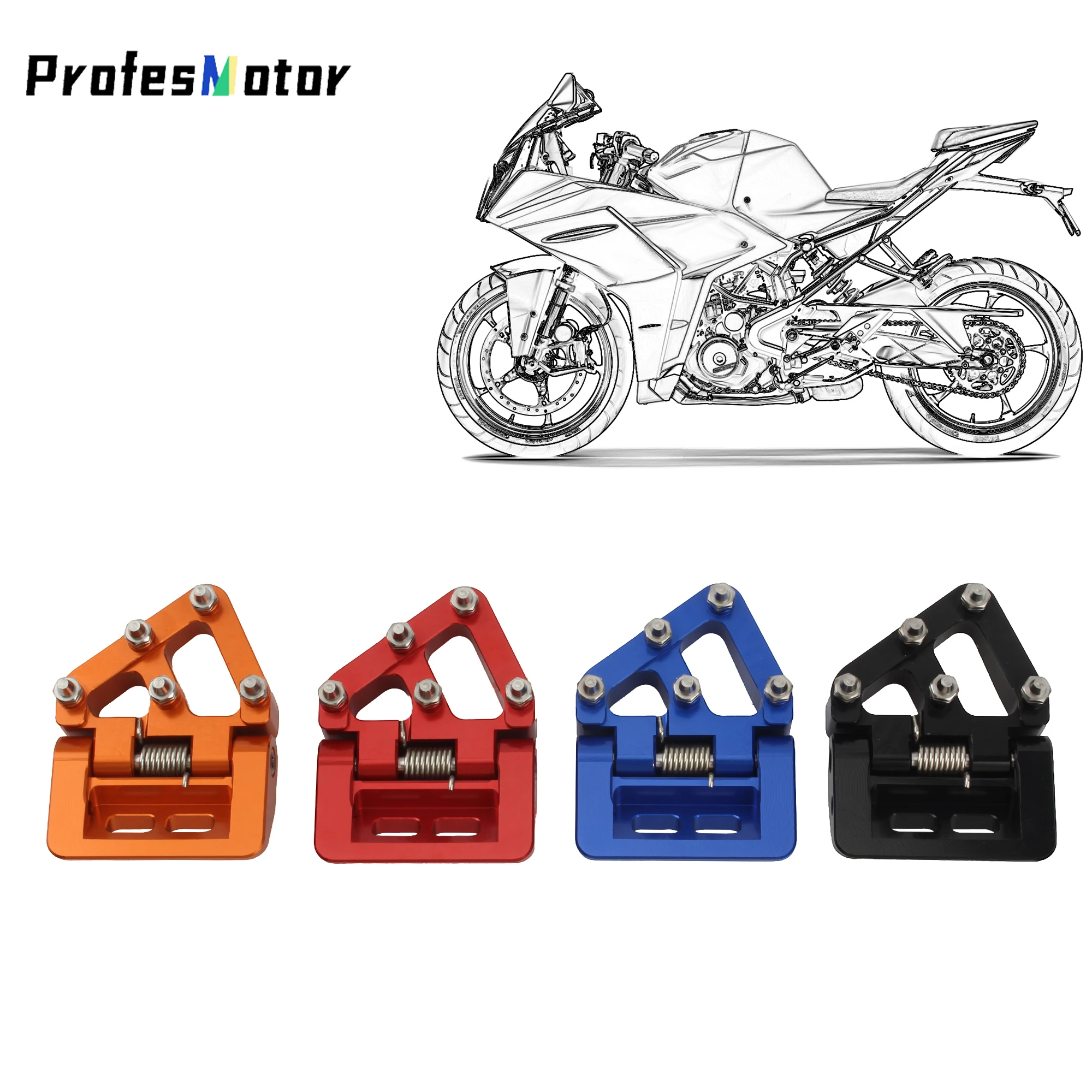 

Motocross Folding Rear Brake Pedal Tip Plate For KTM XC XCF XCW SX SXF EXC EXCF TPI 6D For GASGAS EX EC MC EXF ECF MCF 125-450