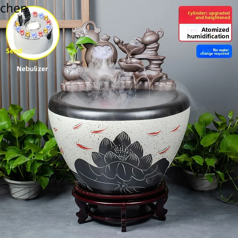 Yxy Ceramic Fish Ta… - image